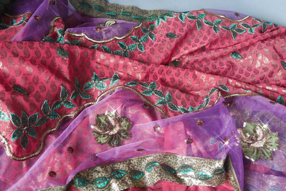 Сари индийское с чоли