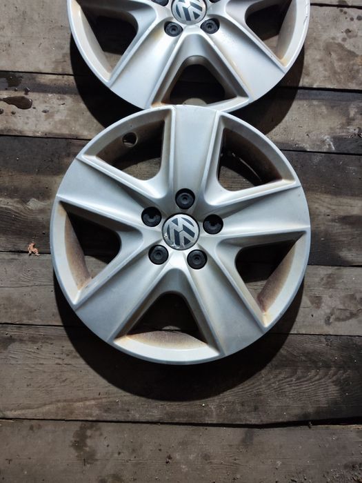 Ковпаки оригінал vw r15 з ковпачками під диски з лопастями