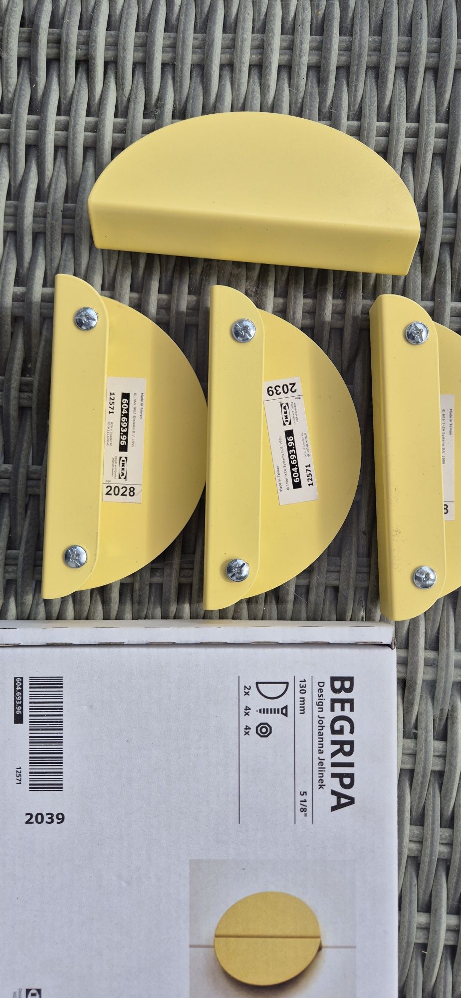 Uchwyty do szafek Ikea Begripa