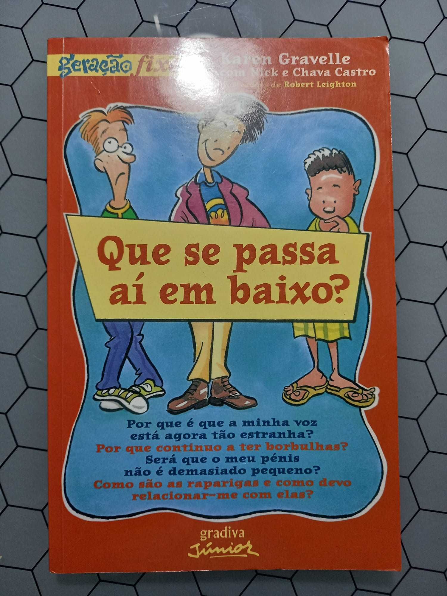 Livro "Que se passa aí em baixo"