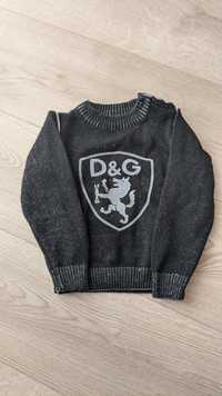 Sweterek chłopięcy Dolce & Gabbana Baby rozmiar 74