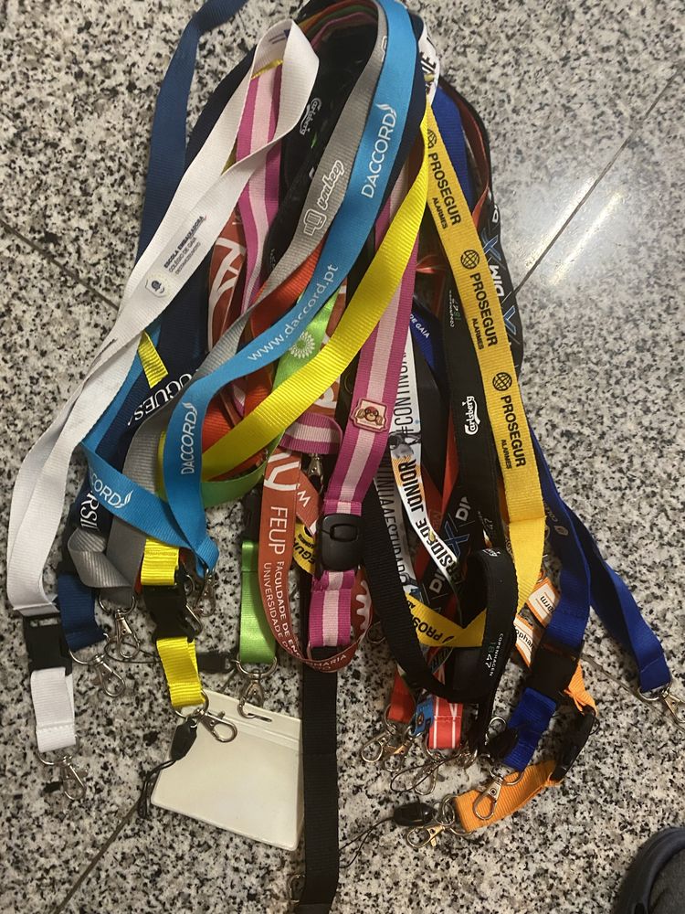 Cordão/fitas/alças de pescoço