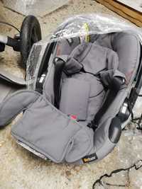 Ovo BeSafe iZi Go X1 + Base Isofix BeSafe + Capa de chuva + Carrinho