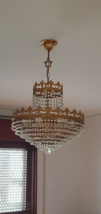 Lustre  Cristal tecto