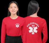 Koszulka z długim rękawem dla pielęgniarki | kolory | XS - 3XL | 48H
