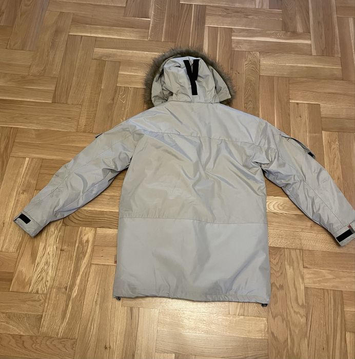 Męska grubą ciepłą zimowa kurtka XL