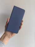 Etui Zamykane granatowe do Motorola MOTO G34 5G