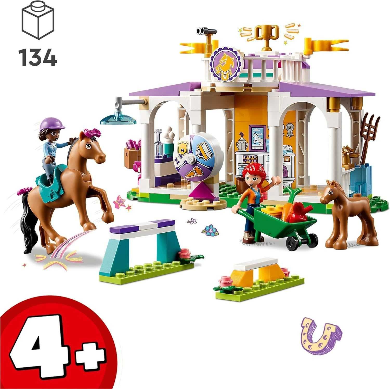 Klocki LEGO Friends, nowe, Szkolenie koni, 41746, 4+