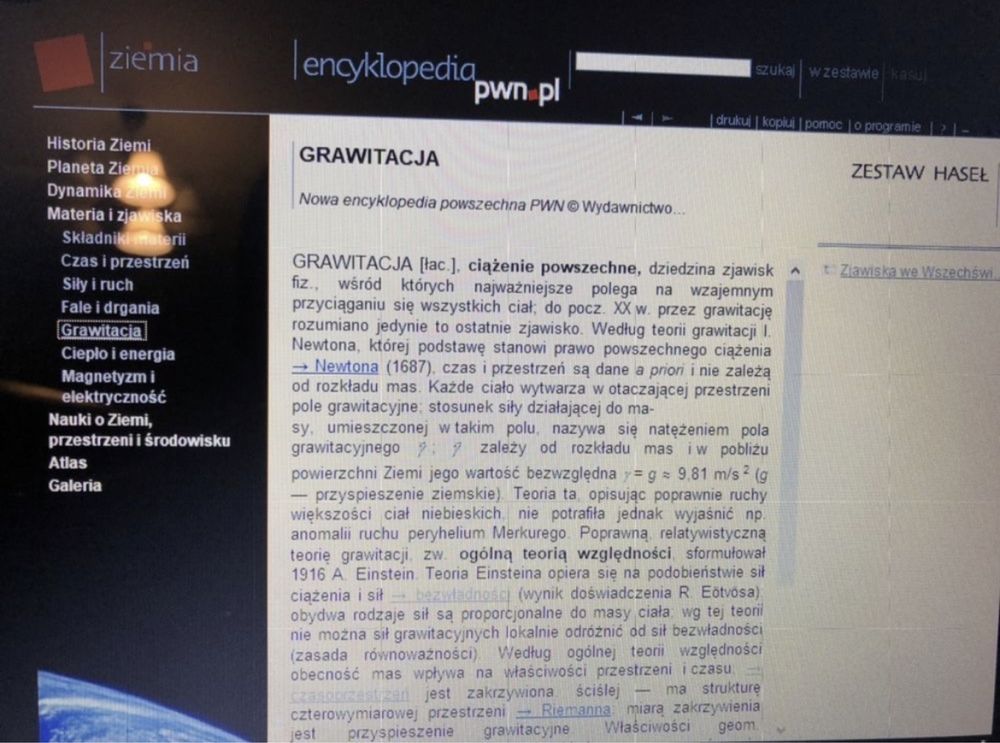 Encyklopedia PWN - Ziemia CD-ROM