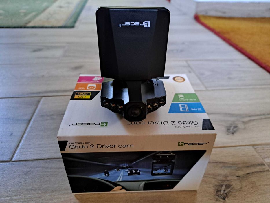 Nowy, wideorejestrator samochodowy Tracer Girdo 2 Driver Cam.