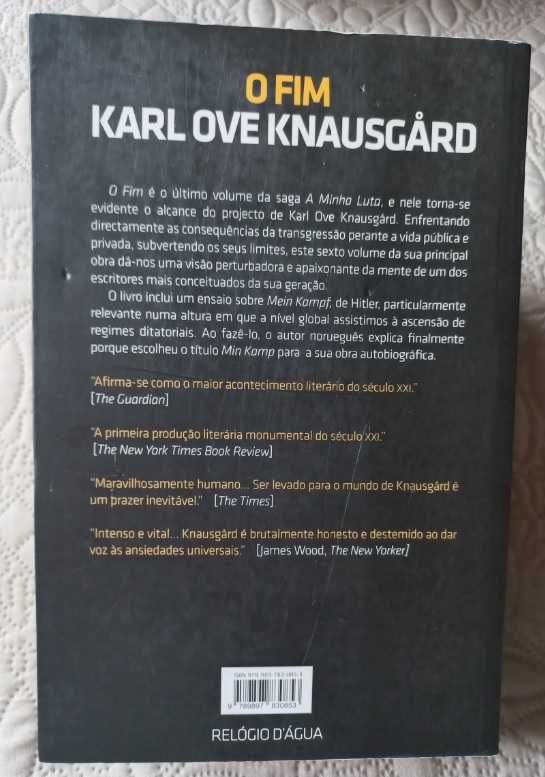 O Fim - Karl Ove Knausgard (Minha Luta Livro 6)