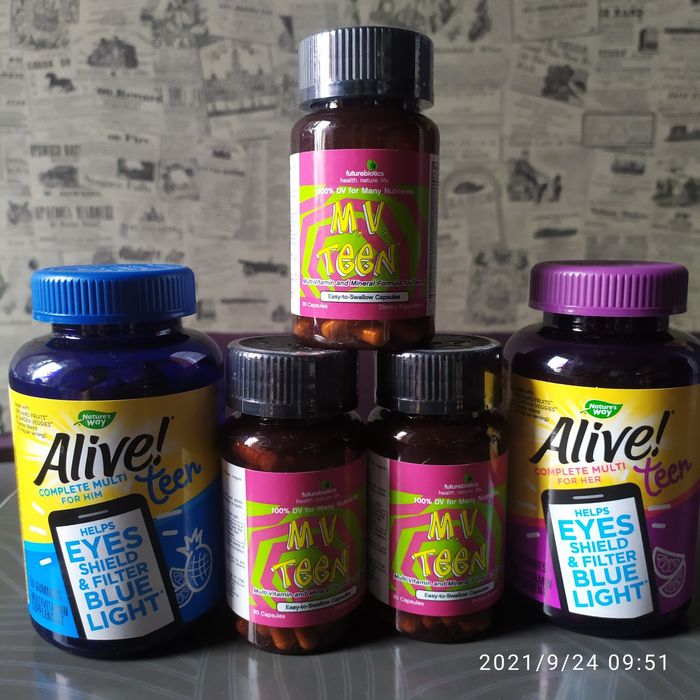 Дитячі мультивітамінні комплекси та Омега з США та Європи