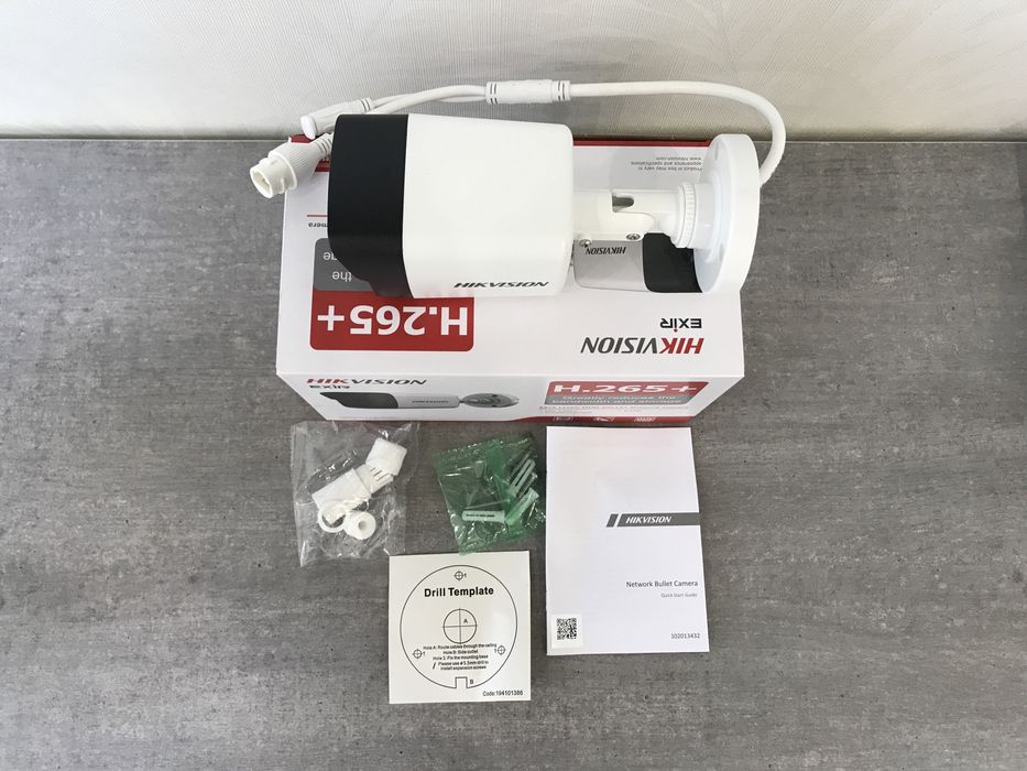 СУПЕРЦЕНА 2Мп Hikvision ip камера для видеонаблюдения уличная 2 Mp PoE