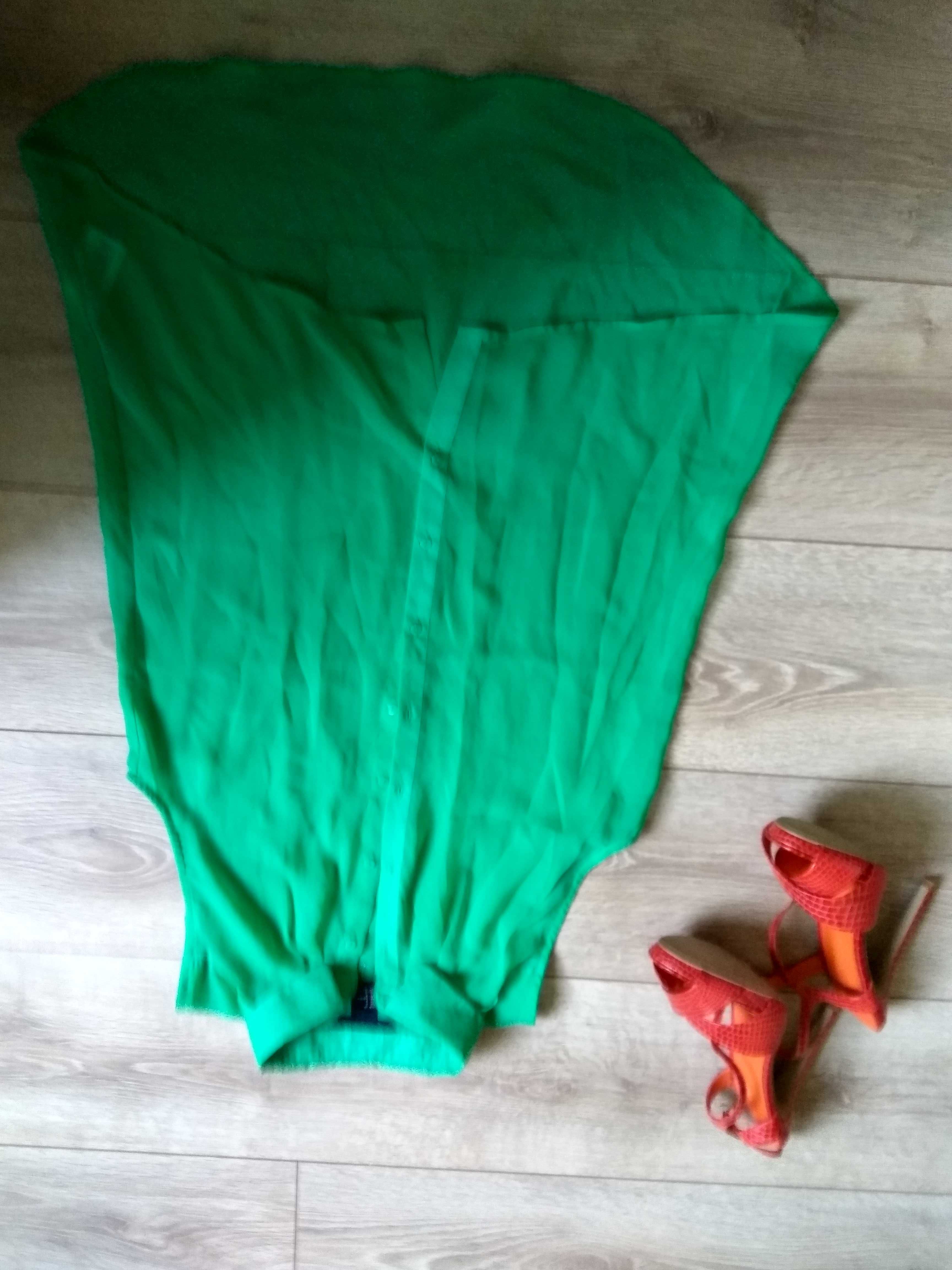 Зелена літня сорочка без рукавів, розмір XS (34 euro)