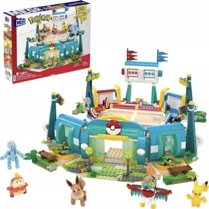 Mattel KLOCKI MEGA POKEMON Stadion Treningowy HWR82 Training Stadium
