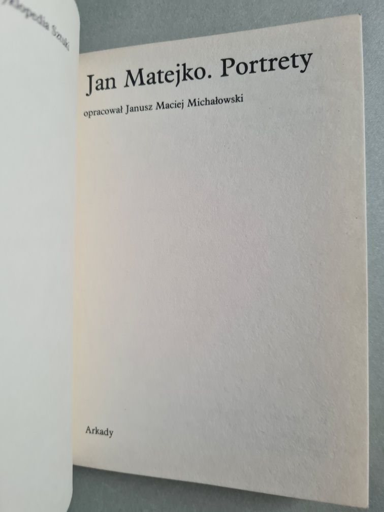 Jan Matejko - Portrety