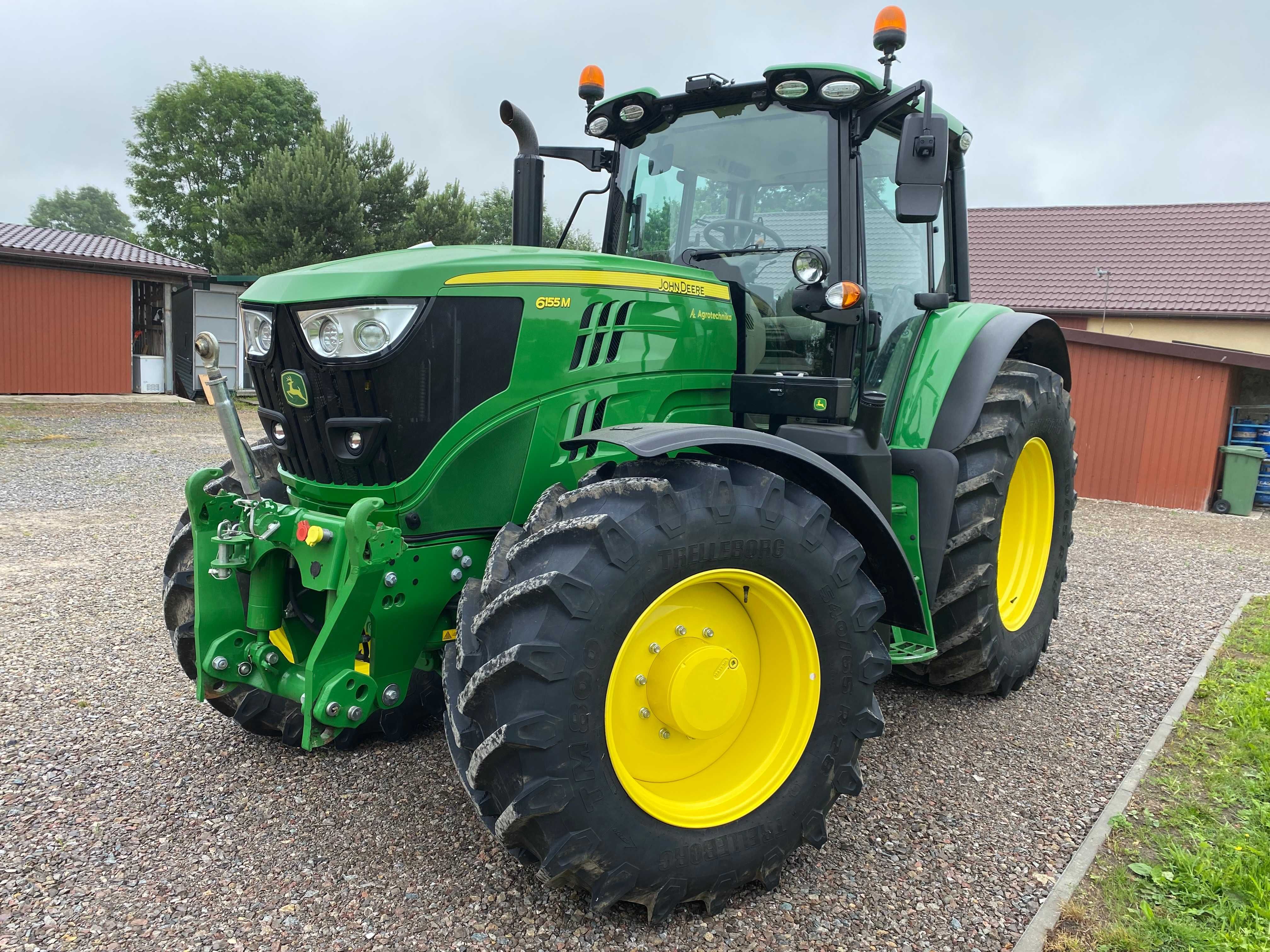 Ciągnik rolniczy John Deere 6155M