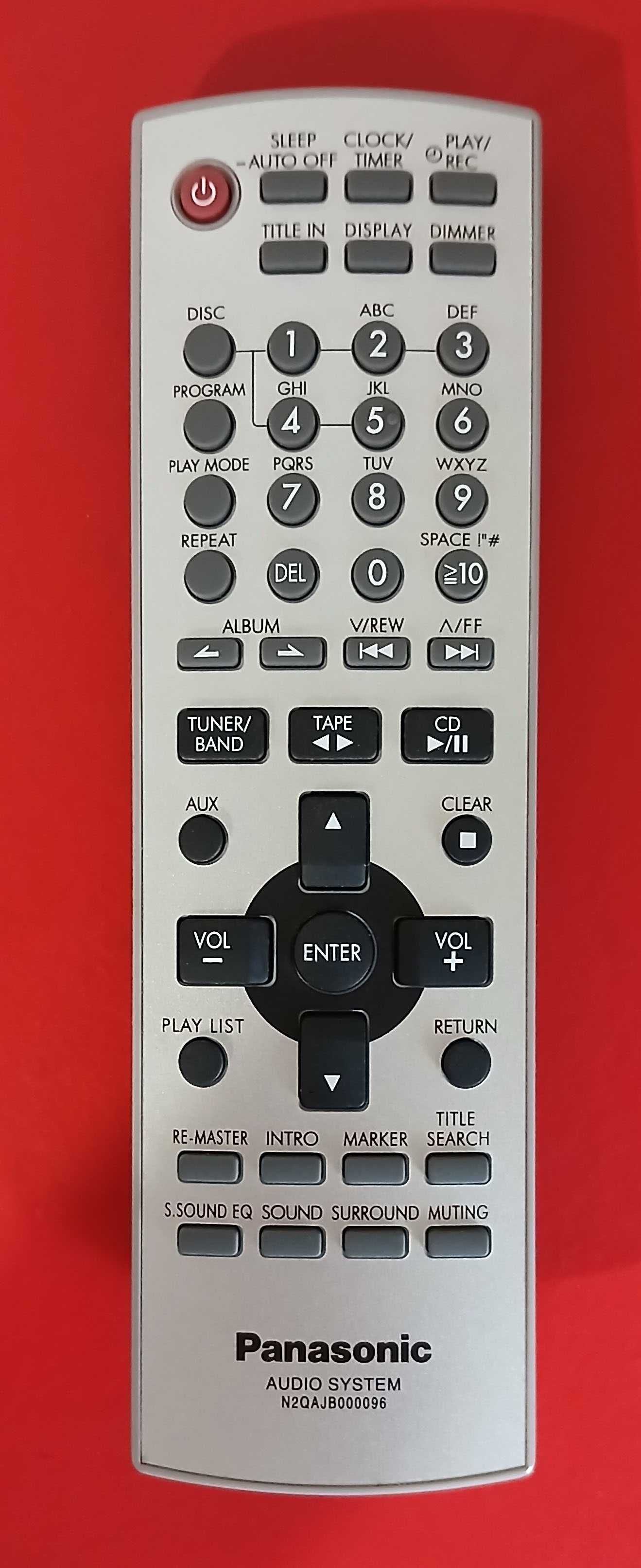 Sistema de Som Panasonic com Bluetooth 5.0 + Comando (IMPECÁVEL)