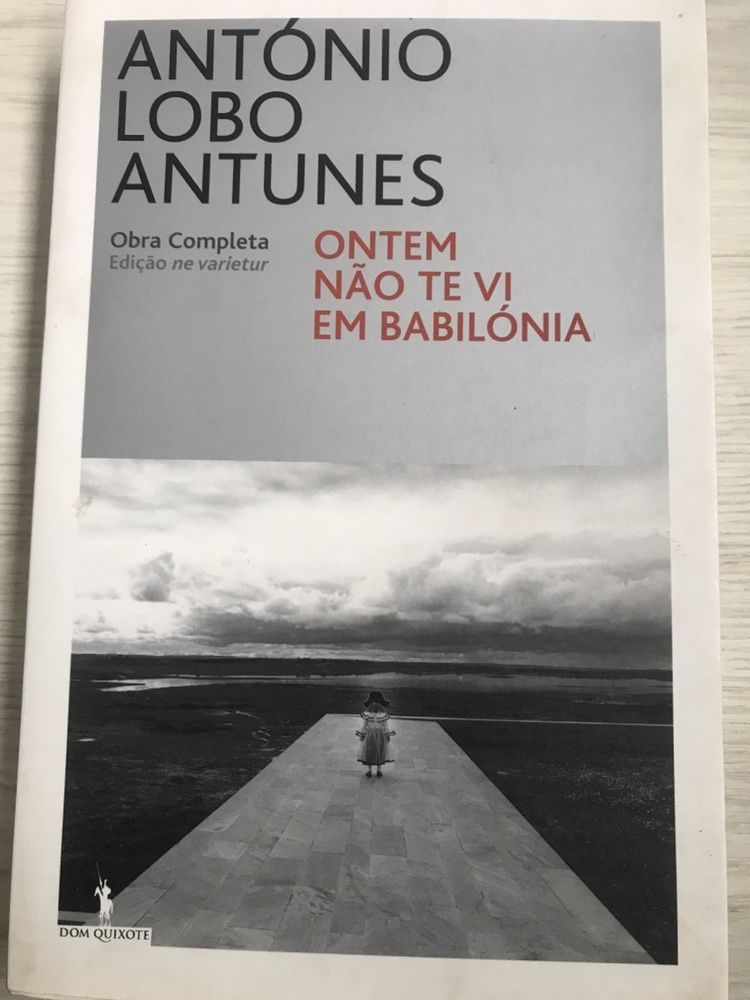 Livro “Ontem nao te vi em Babilónia”