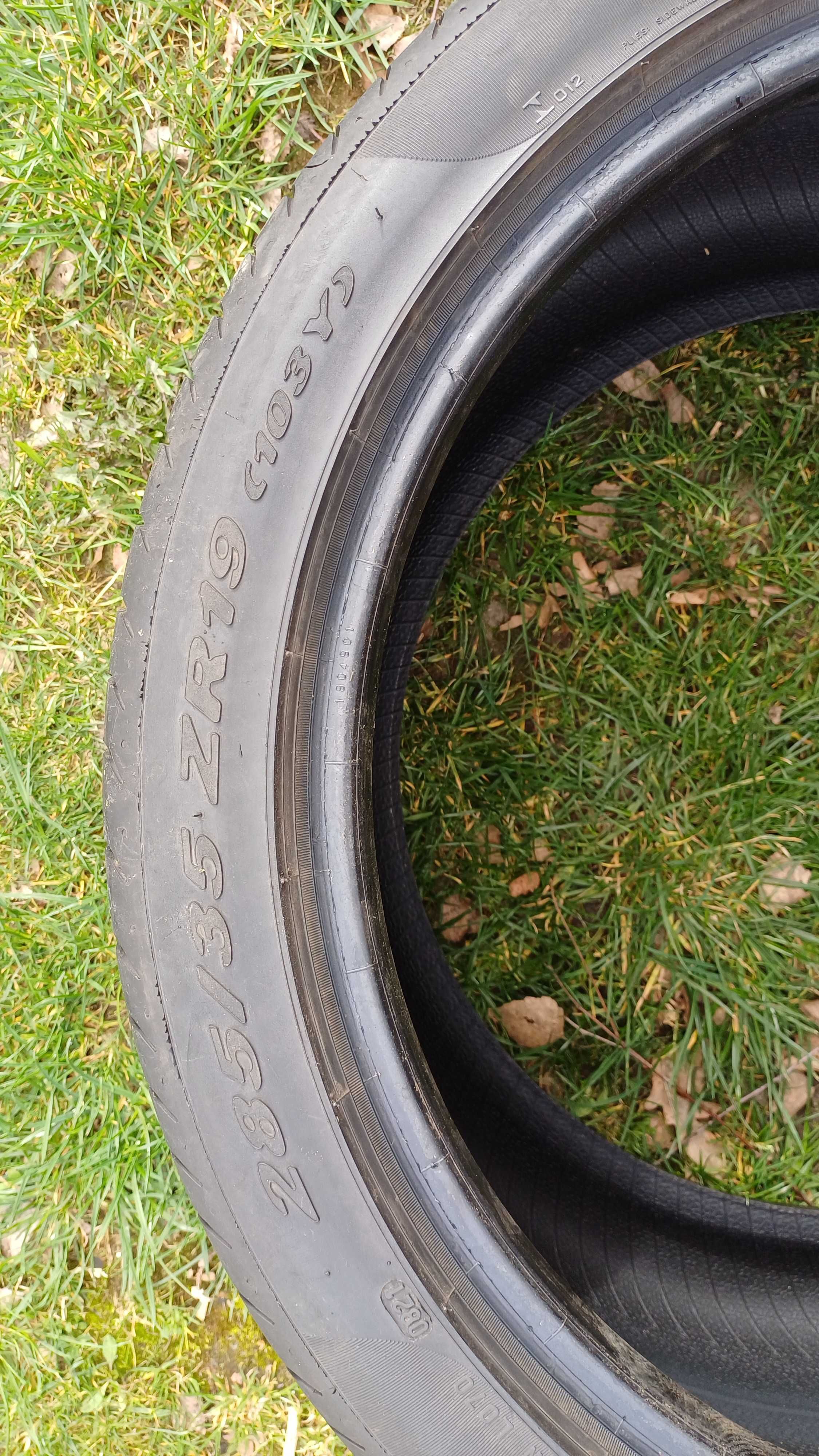 Opony letnie 285/35/19 PIRELLI