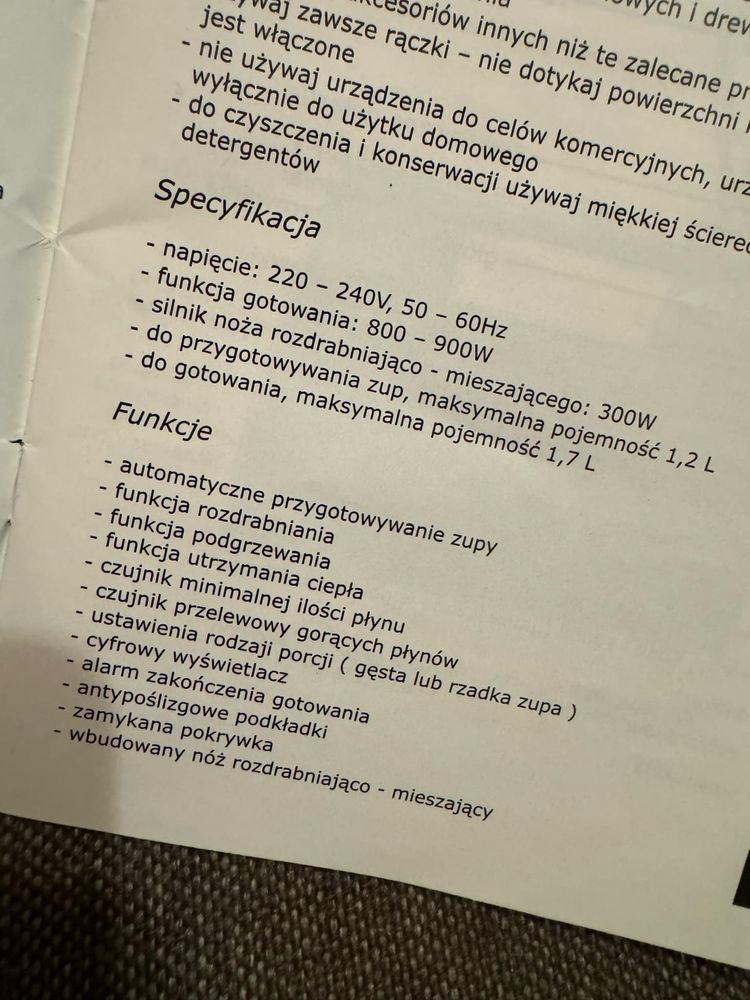 Urządzenie Wielofunkcyjne Giuliani Romano Thermo Cook GR-1001 nowe