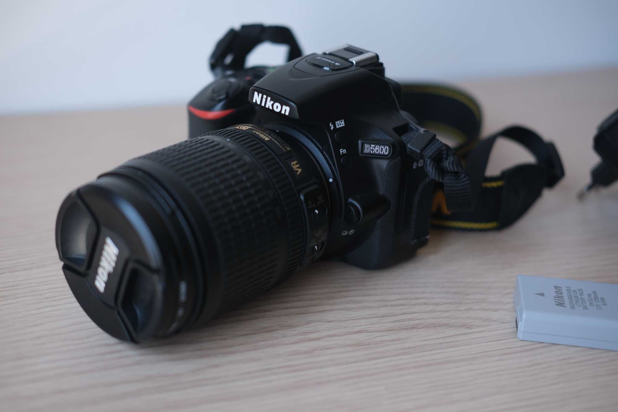 Nikon D5600 + Lente Nikon DX AF-S 18-105mm 3.5-5.6G