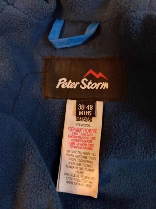 Комбінезон на флісі від peter storm 3-4 років.