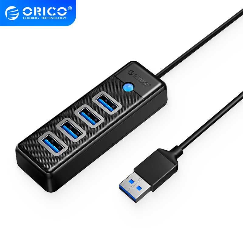 USB 3.0 хаб ORICO PW4U-U3, разветвитель на 4 порта