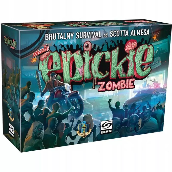 Gra planszowa Galakta Małe Epickie Zombie. Galakta. Nowy Produkt