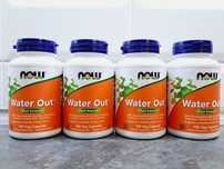 Now Foods, Water Out (100 капс.), водный баланс
