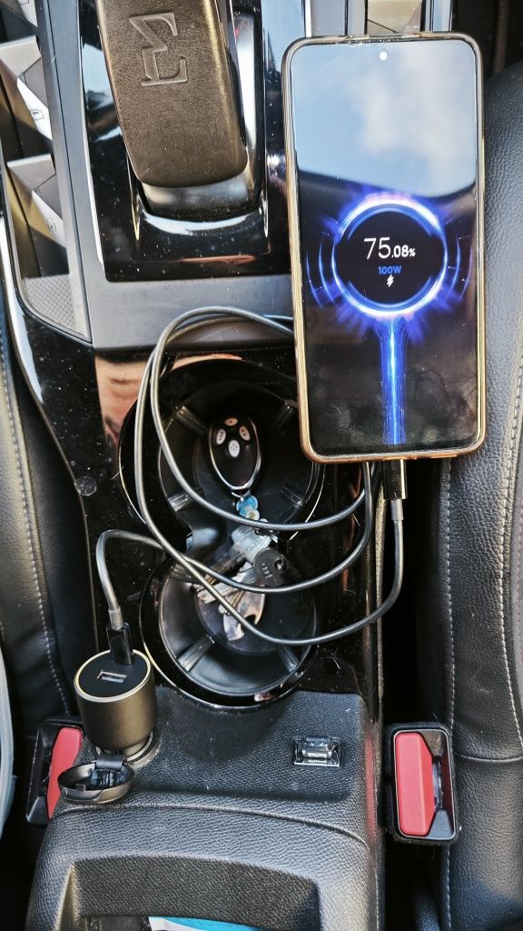 Original Xiaomi Car Charger 100W Carregador Isqueiro + Rapido k existe