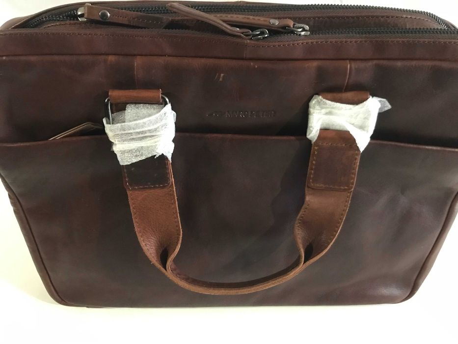 Портфель  Marc Peter Sydney Teacher, Чоловічий шкіряний,вінтаж,XXL