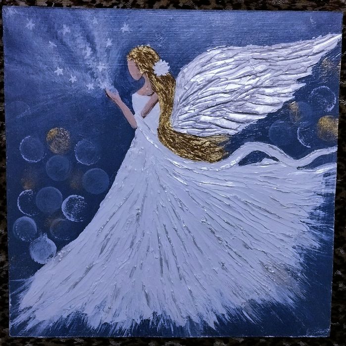 Картина з об'ємними елементами "Сон"