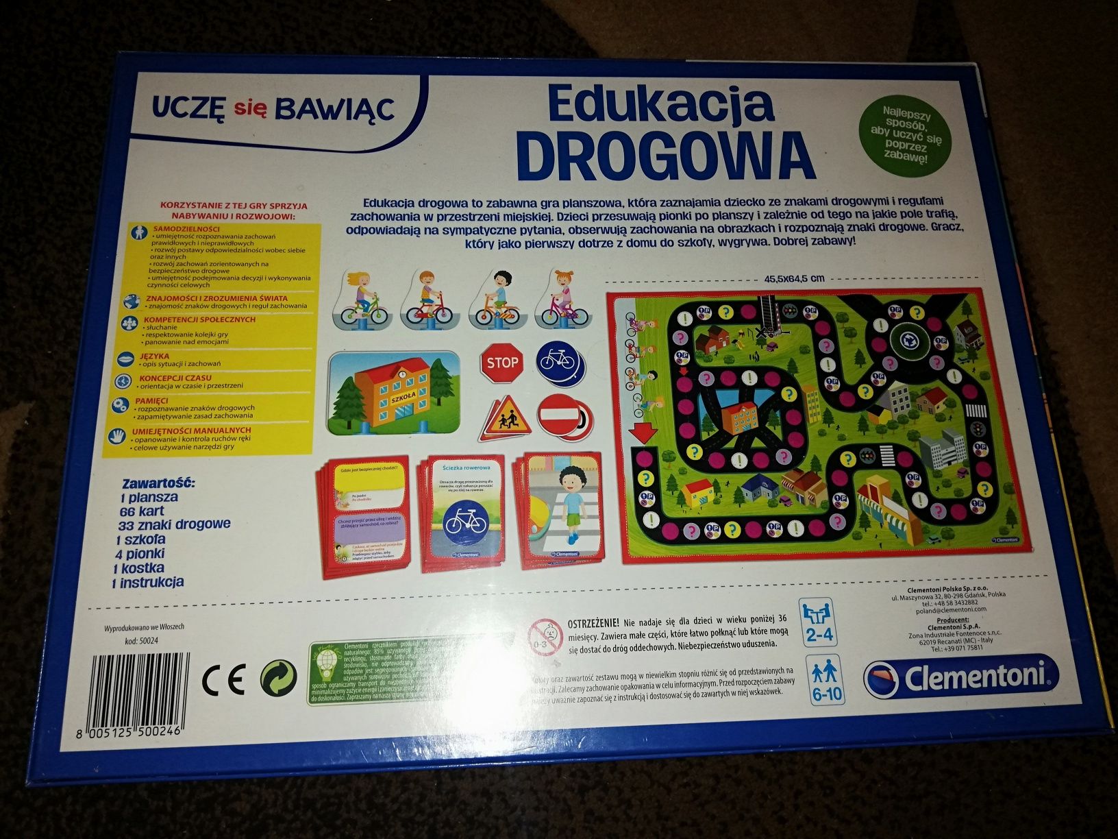 Gra Edukacja drogowa Clementoni