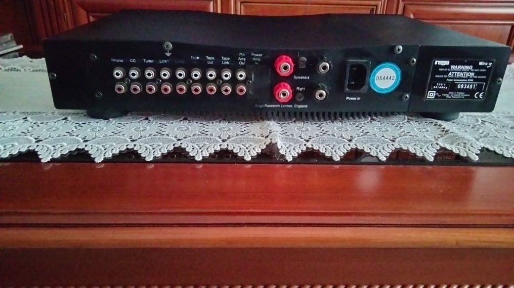 Amplificador Rega Mira3