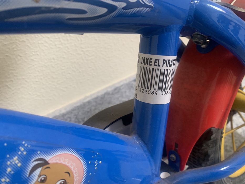 Bicicleta Jack Pirata 3-5 anos