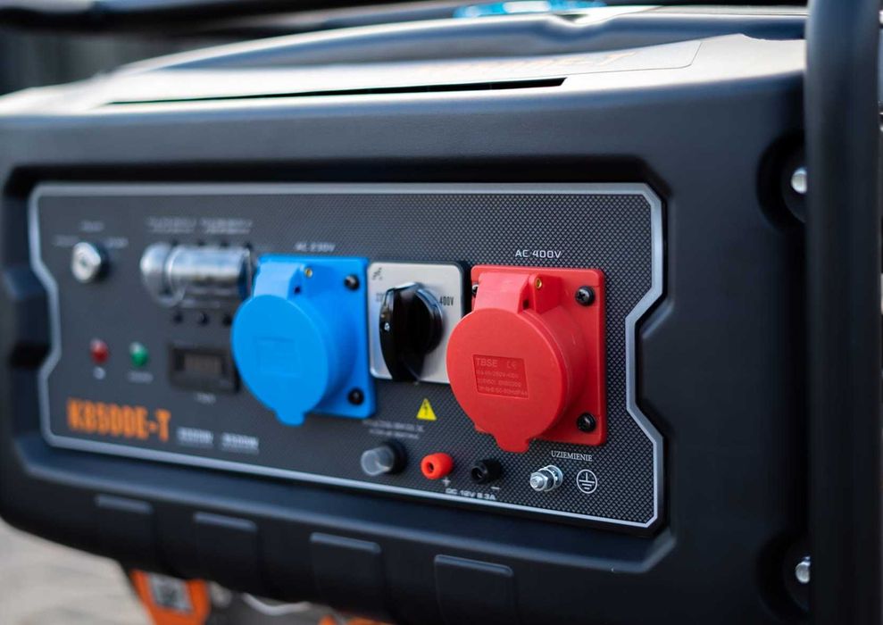 Nowy AGREGAT Kingway K8500ET 8,5KW AVR TRZYFAZOWY Siła 105kg 36m GWAR