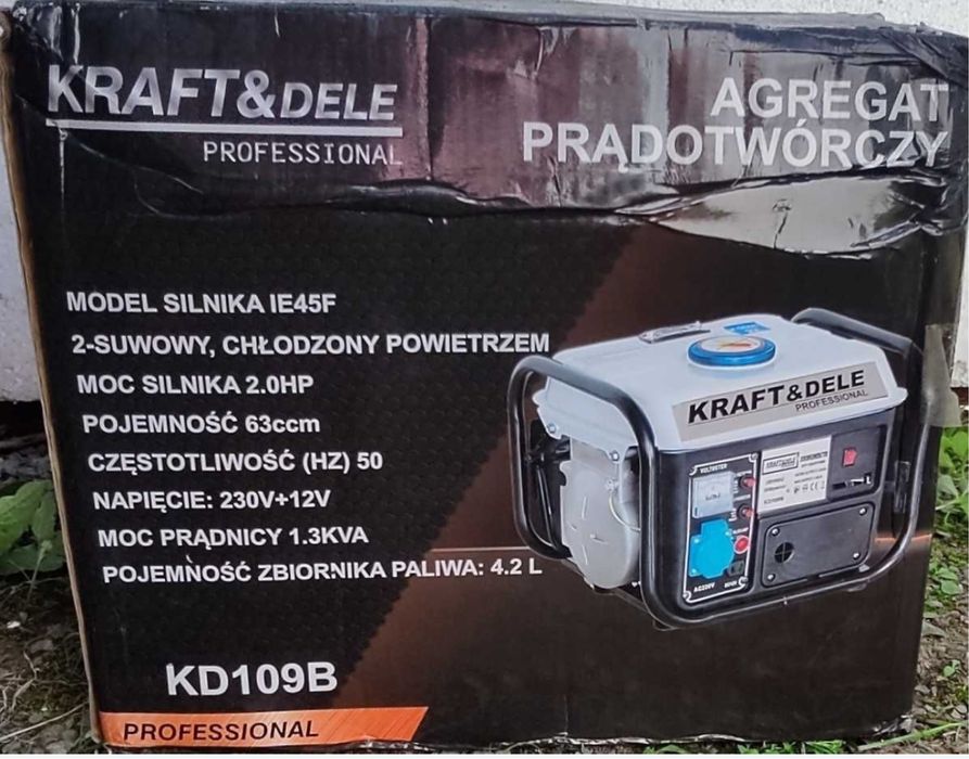Продам генератор 800w kraft&dele