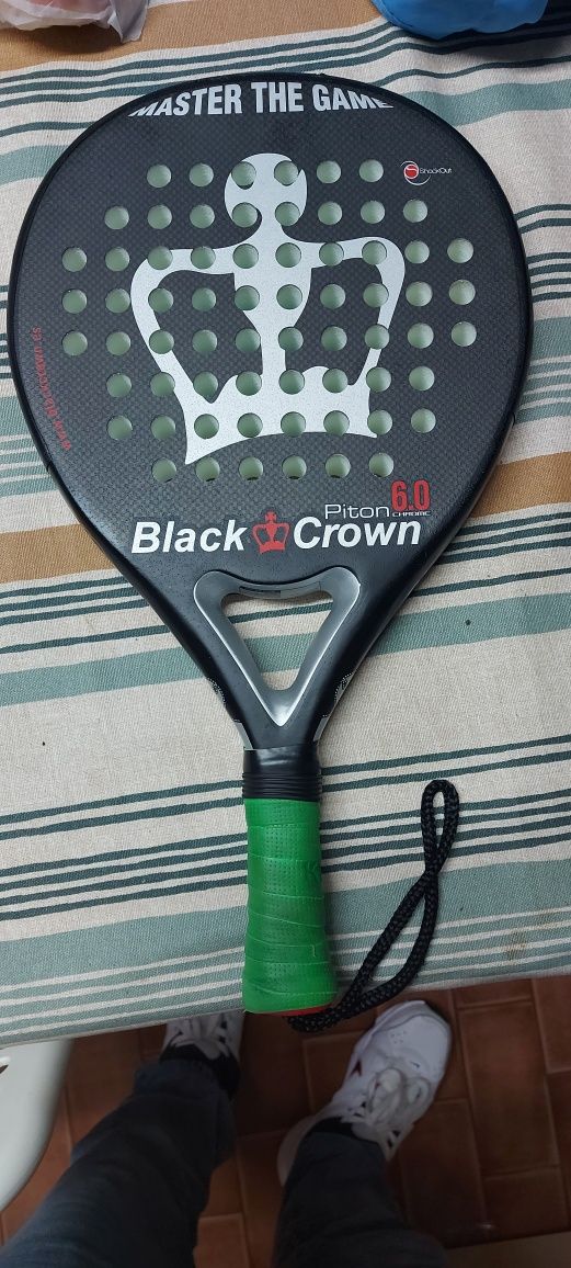 Raquete Padel Black Crown