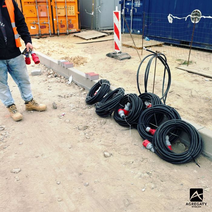 Agregat prądotwórczy 0,8 kW - 500 kW Wynajem 24/7 Atlas Copco Fogo Cat