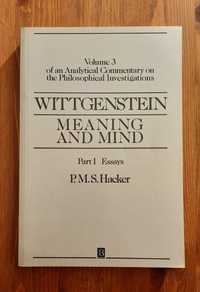 Livro - Wittgenstein: Meaning and Mind