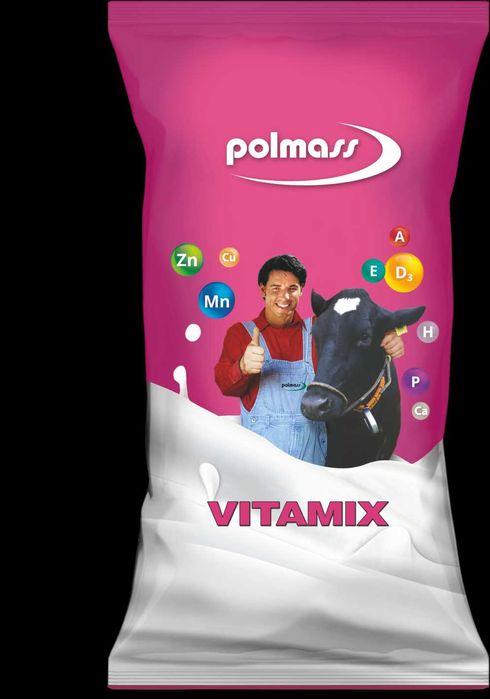 Witaminy, premiks dla bydła, byków, opasów POLMASS-VITAMIX OPAS, 20kg