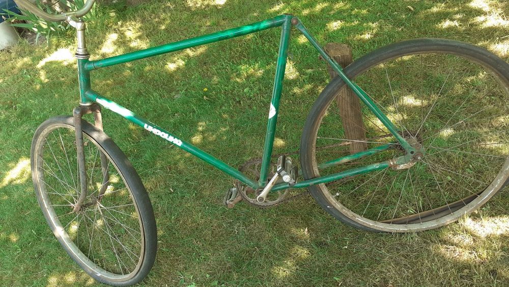 Stary, męski rower "Ukraina", PRL, ZSRR