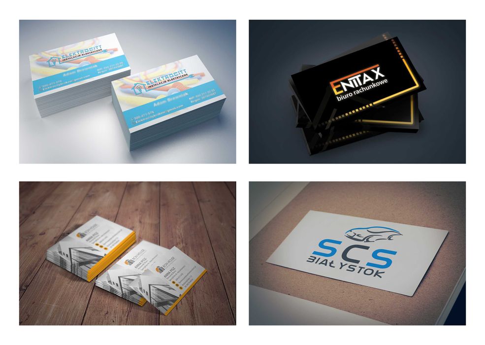 Stworzę dla Ciebie Logo Banery Wizytówki plakaty Grafik Komputerowy