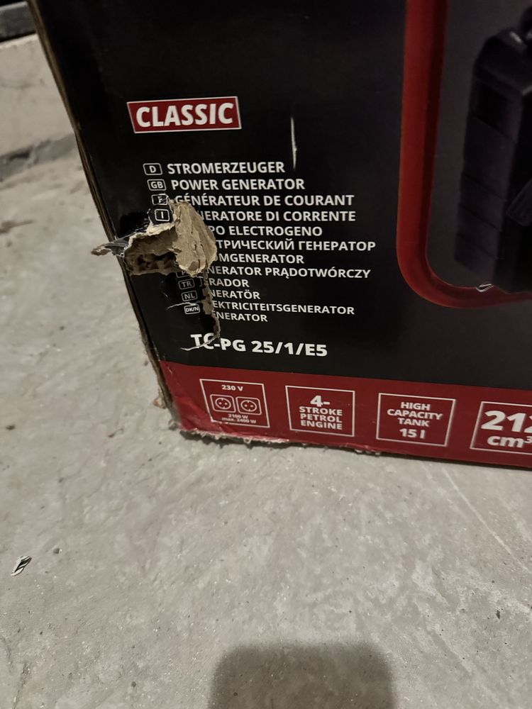 Бензиновий генератор Einhell TC-PG 25/1/E5