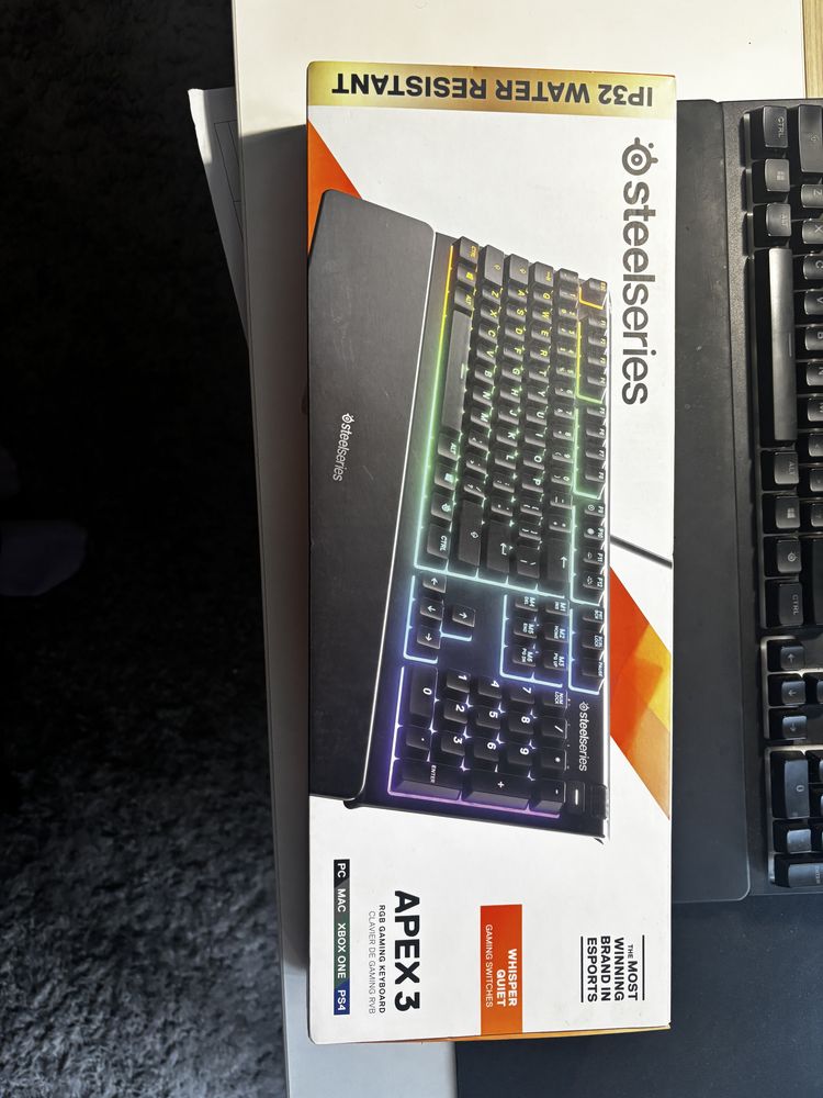 Steelseries klawiatura gamingowa apex 3