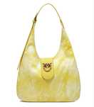 Torebka zolta Pinko model Hobo Mini