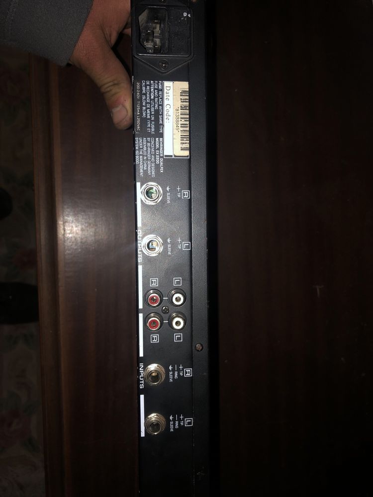 Behringer dual flex pro processor