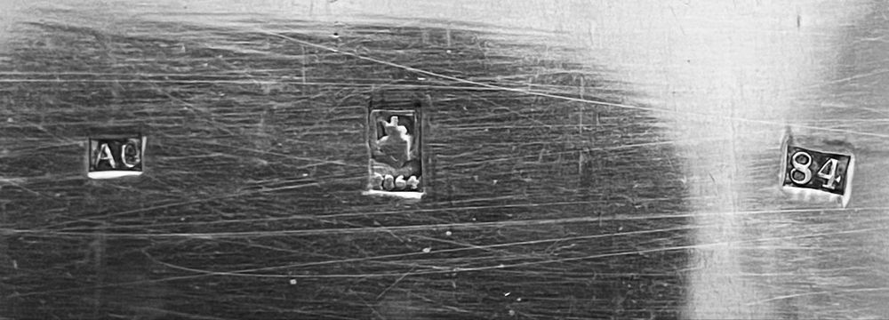 Caixa prata Rússia Imperial Séc. XIX. Contraste 1864