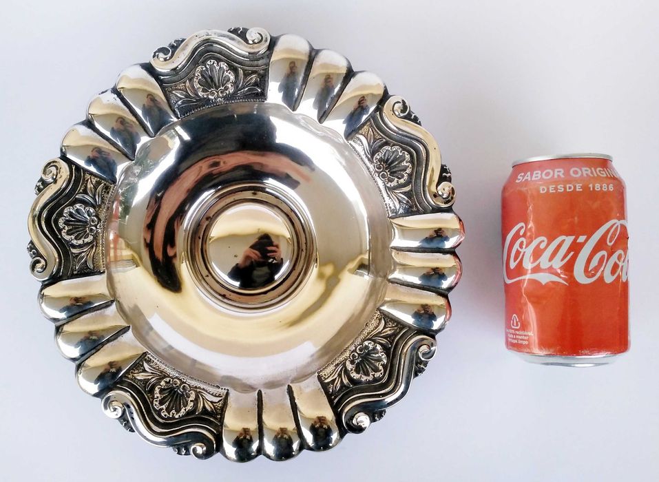 Antigo Fruteiro em prata Portuguesa